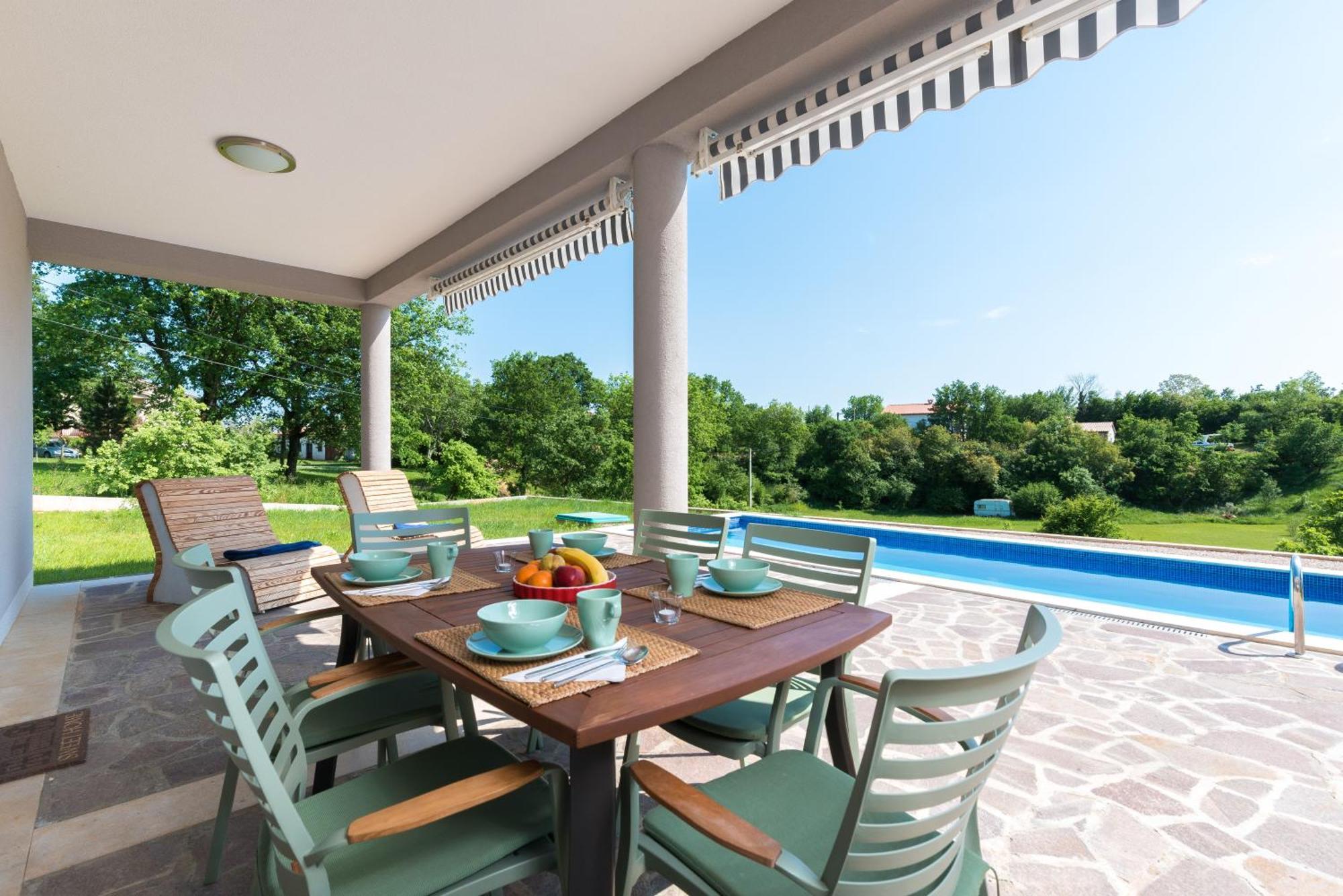Ferienhaus Mit Eigenem Pool Labin  Exterior foto