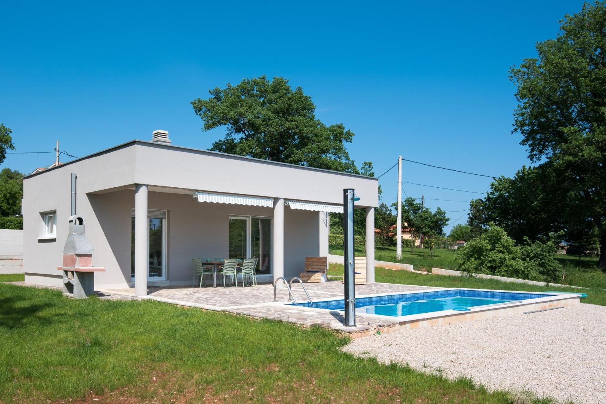 Ferienhaus Mit Eigenem Pool Labin  Exterior foto