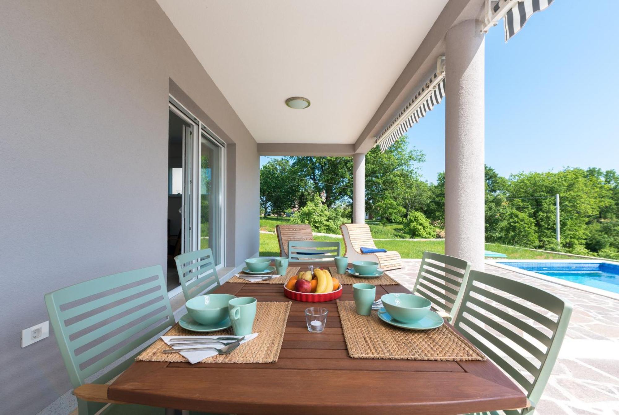 Ferienhaus Mit Eigenem Pool Labin  Exterior foto
