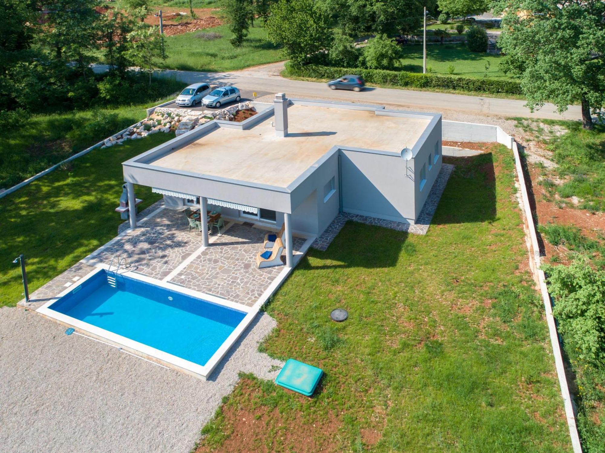 Ferienhaus Mit Eigenem Pool Labin  Exterior foto